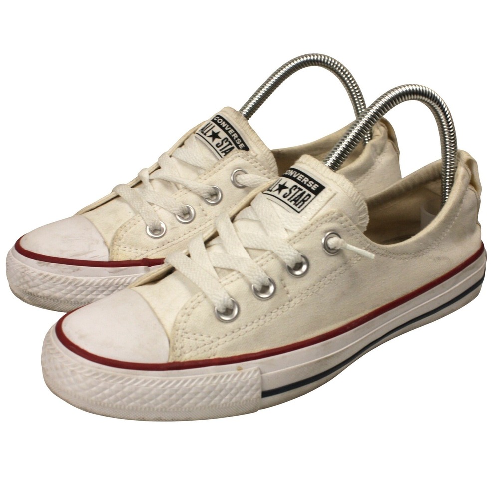Converse Chuck Taylor All‎ Star Shoreline Slip On Sneakers White Women's 8